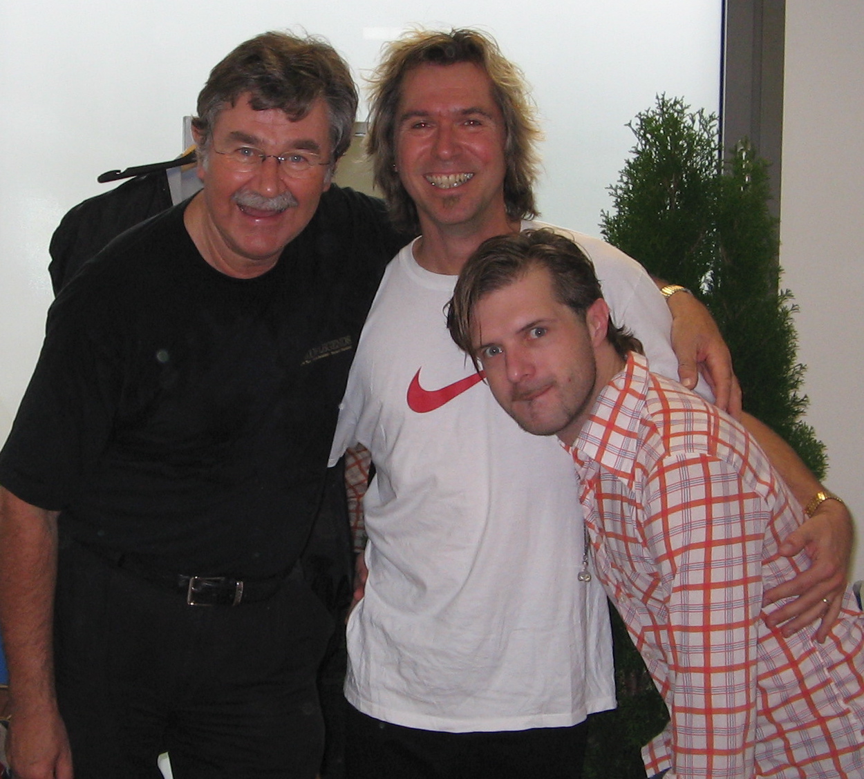 with Pete York and Joerg Dudys